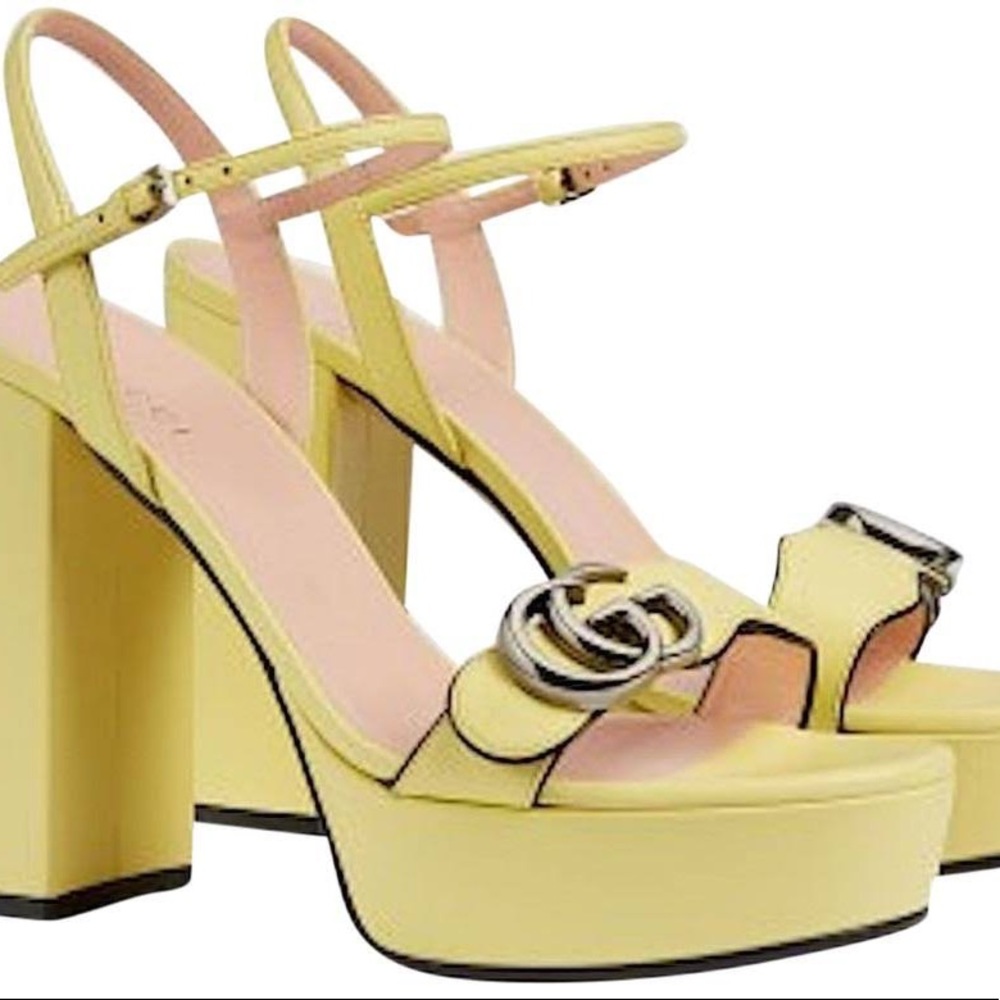 Gucci platform sandals